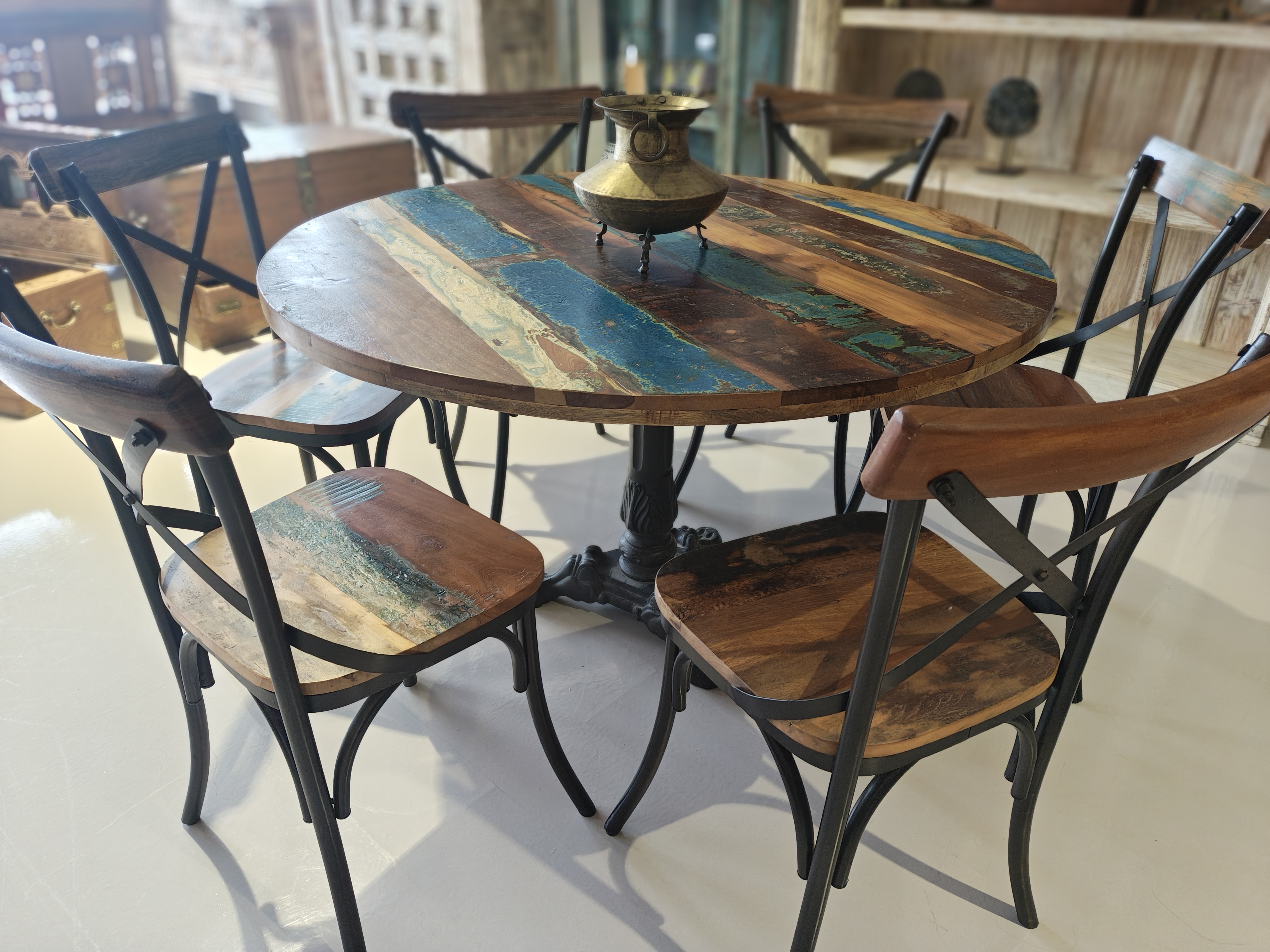 Set Mesa comedor + 6 Sillas Agra: imagen 1