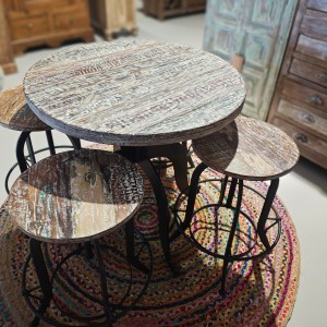 Set Mesa +4 taburetes Anaya