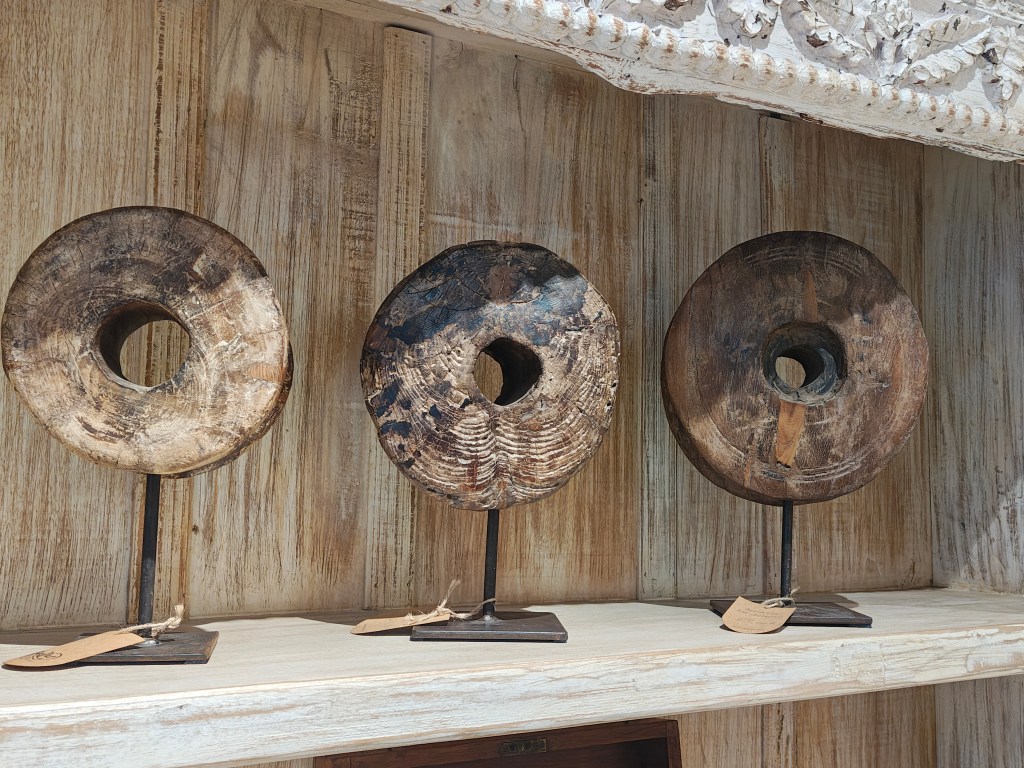 Rueda de teca